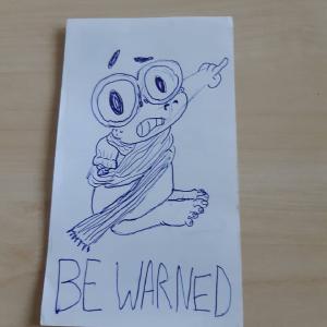 warning